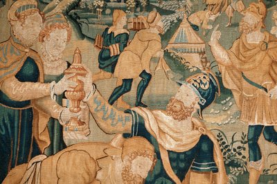 Toul, municipal museum, Tapestry du Nord (16th century) (detail) by Unknown